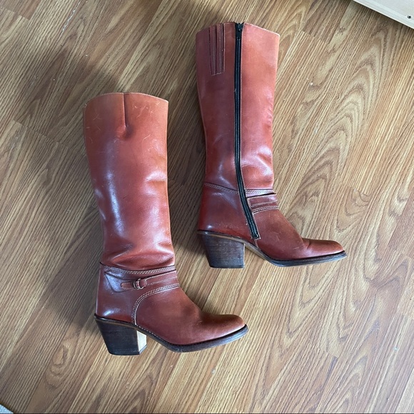 Vintage Leather Riding Boots - Picture 10 of 12
